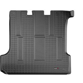 WeatherTech بطانة صندوق السيارة لركاب Nissan NV، خلف الصف الثالث (401207)، أسود in Kuwait