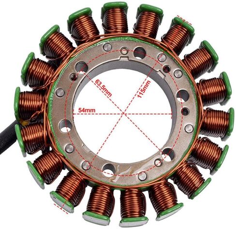 Motorcycle Ignition Stator Coil Compatible With XVS650 XVS400 XV535 XV500 XV400 VIRAGO XVS400C DRAG V XV XVS 650 500 535 400 C in Saudi Arabia