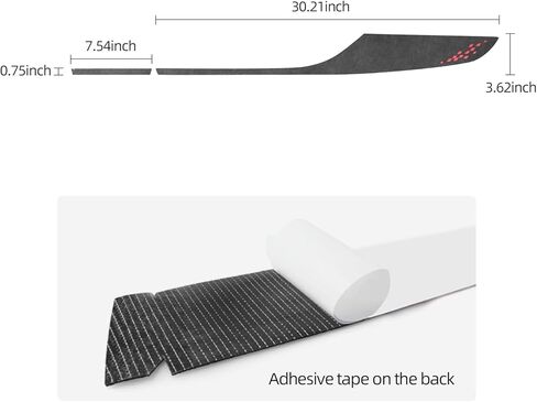 BETTERHUMZ Car Dashboard Panel Instrument Trim Strip Compatible with Audi A6 C7 S6 Hybrid 2012-2018 for Alcantara Co-Pilot Panel Sticker Car Interior Tuning Accessories in Saudi Arabia