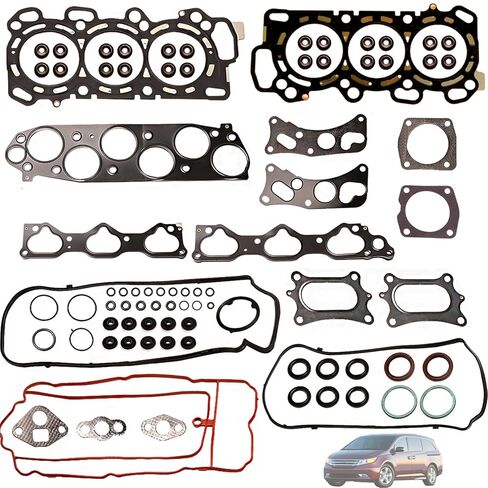 Head Gasket Set Fit for Honda Accord Odyssey Pilot Ridgeline Crosstour 2008-2017, for Acura RDX TL TSX 2009-2015 3.5L # HS26509PT in Kuwait