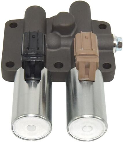 Transmission Dual Linear Shift Solenoid with Gasket for Honda Accord Odyssey Pilot, Acura CL TL MDX | Replacement for 28250P6H024 28250-P6H-024 in Kuwait