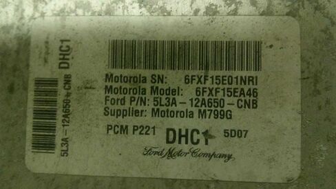 Engine ECM Control Module Fits 05 Compatible with Ford F150 PIKCUP 5L3A-12A650-CNB 5L3A12A650CNB in Saudi Arabia