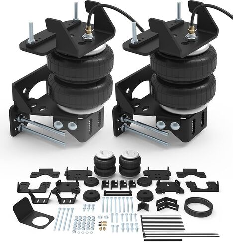 TOPICK Air Bags Suspension Kit for 2017-2026 Ford F250, F350, F450, Rear Air Bags for Trucks, 5000 lbs of Load Leveling Capacity, Air Spring Kit for Towing & Hauling, Replaces Firestone Ride-Rite 2625 in Kuwait