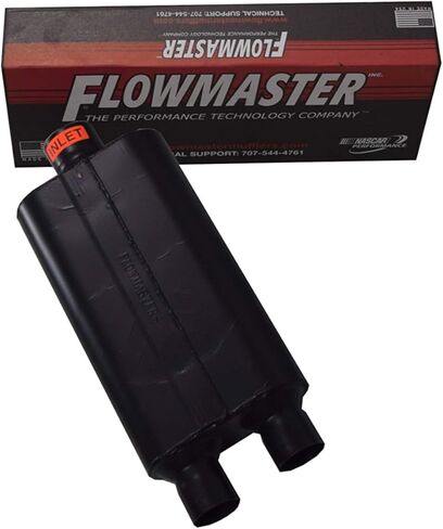 مجموعات عادم الشاحنات - نظام العادم المزدوج من Shop Line سلسلة أنابيب فلوماستر 50 مقاس 2.5 بوصة من الألومنيوم in Kuwait