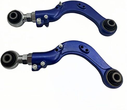 Adjustable Rear Camber Control Arms, Compatible with Toyota Highlander and Lexus RX, Steel Construction, 2-Piece Set in Saudi Arabia