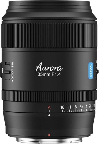 SIRUI 35 مم Aurora F1.4 عدسة تركيز تلقائي كاملة الإطار، عدسة أساسية واسعة الزاوية لكاميرات L Mount، in Saudi Arabia
