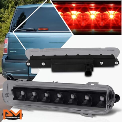 Compatible with Ford Flex 09-11 Full LED Third 3RD Tail Brake Light Rear Stop Lamp Bar Tinted in Saudi Arabia