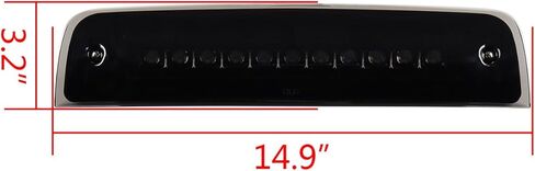 LED 3rd Brake Light Smoked Fits for 2009–2021 Dodge Ram 1500 2500 3500 4500 5500 Ram 1500 Classic Red Brake + White Reverse Rear Lamp OE 55372082AA 55372082AB in Saudi Arabia