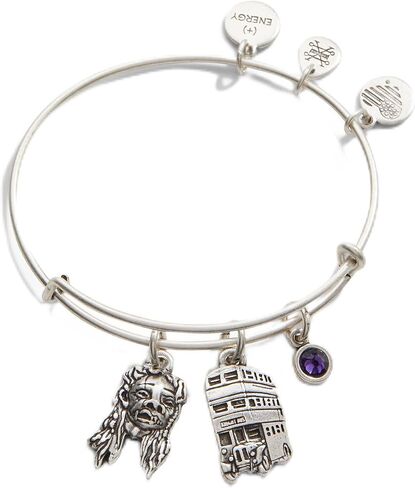 Alex and Ani AS21HPILUM3RS، غلاف إضاءة هاري بوتر، كستنائي، فضي رافائيلي، أحمر، أساور in Saudi Arabia