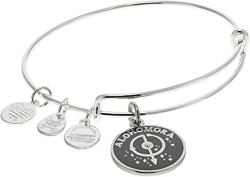 Alex and Ani AS21HPILUM3RS، غلاف إضاءة هاري بوتر، كستنائي، فضي رافائيلي، أحمر، أساور in Saudi Arabia