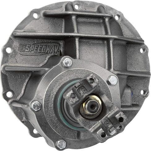 Speedway Motors 9 Inch Posi Differential Third Member, 28 Spline, 3.25 Gear Ratio, Nodular Iron Housing, Clutch-Style Limited Slip, Daytona Pinion Support, Hand Assembled 1310 Yoke in Saudi Arabia
