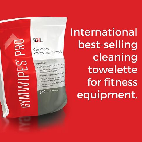 إعادة تعبئة دلو مناديل GymWipes الاحترافية 2XL in Kuwait