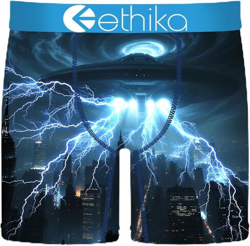 Ethika Men’s Mid Boxer Brief, 4-Way Stretch Performance Underwear - Too Late in Saudi Arabia