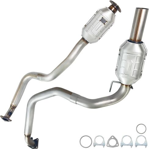 Catalytic Converter Compatible with Chevrolet Express 2500 2003-2005, Chevrolet Express 3500 2003-2007, GMC Savana 2500 2003-2005,Savana 3500 2003-2007 4.8L/6.0L, fit 60-3/4" in Saudi Arabia