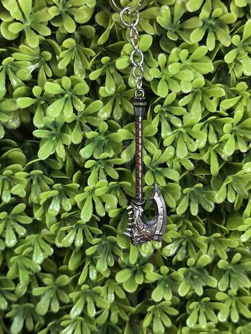 World of Warcraft Gorehowl Keychain – Legendary Orc Weapon Keychain for Gamers & Collectors Model Action Figures Game Toys Collection Gift Desk Decoration Backpack Pendant Gift in Saudi Arabia
