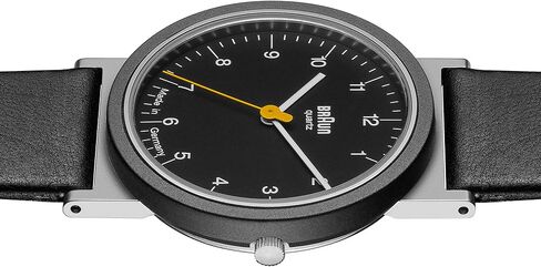 Braun Unisex Watch AW10, Black, Strap in Saudi Arabia