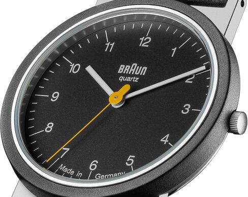 Braun Unisex Watch AW10, Black, Strap in Saudi Arabia
