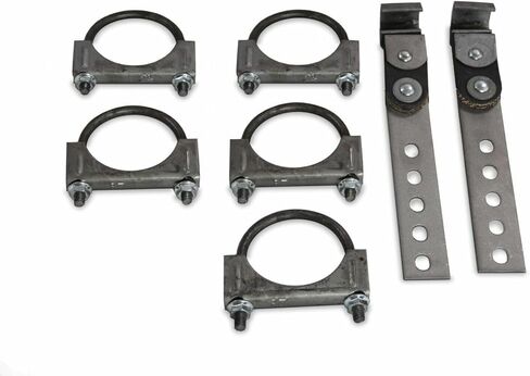 84-01 جيب شيروكي XJ 4.0L 2.5 بوصة طقم عادم ألومنيوم بدون مخرج خلفي كاتم للصوت in Kuwait