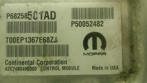 Engine ECM Control Module 17-20 Compatible with Jeep Compass 68258501AD P68326163AE 68326163AE in Saudi Arabia