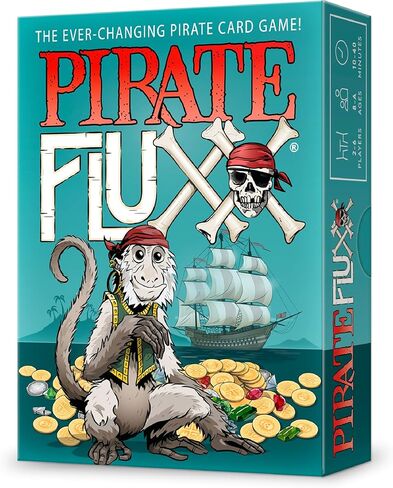 لعبة بطاقات Pirate Fluxx - متعة متغيرة باستمرار بموضوع القراصنة in Kuwait