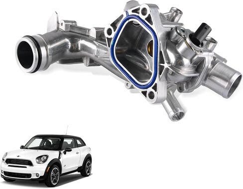11538674895 Engine Coolant Thermostat Housing Assembly Compatible for Mini Cooper 2011-2015, Mini Cooper Countryman 2011-2016, Mini Cooper Paceman 2013-2016 in Kuwait