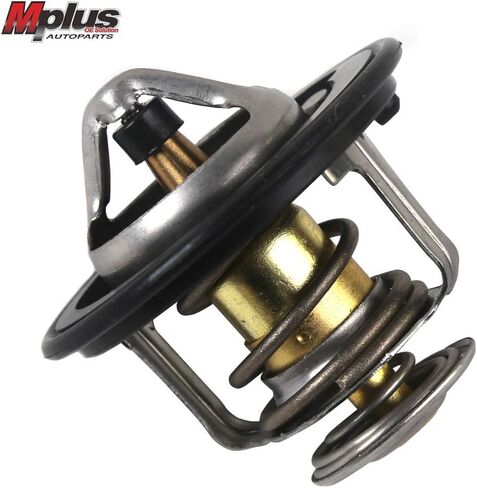 MPLUS Coolant Thermostat Housing Fits 1986-2001 for Acura Integra, 1984-2012 for Honda Civic, 1992-1996 for Honda Prelude, 1981-1986 for Toyota Pickup, 1995-1998 for Honda Odyssey 1.3L-2.5L in Saudi Arabia