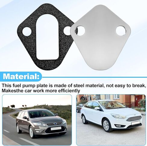 بديل Earthtec لكتلة صغيرة من مضخة الوقود Ford Blockk Off Chrom Steel 260 289 302 351W 2058 in Kuwait