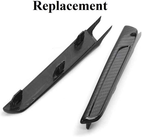 Genuine Carbon Fiber Side Fender Vent Trim Set for BMW F80 M3 F82 F83 M4 2014-2020 Exterior Accessory Black TX23CC010 in Kuwait