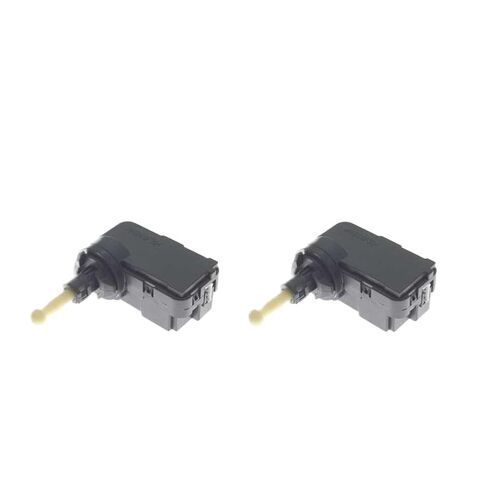 Front Headlight Beam Level Adjustment Motor Left and Right for Combo C (2001-2011) and Corsa C (2001-2006) - Compatible with OEM Numbers 9114334, 1207525, 88012(1PC) in Saudi Arabia