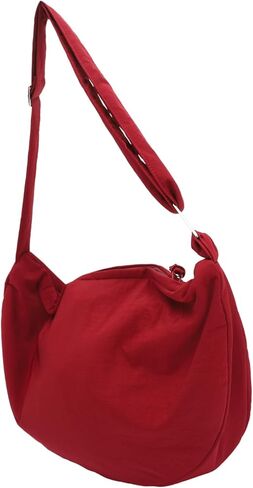 Shoulder Bag Shoulder Bag Red Canvas Handbag Canvas Tote Bag in Saudi Arabia