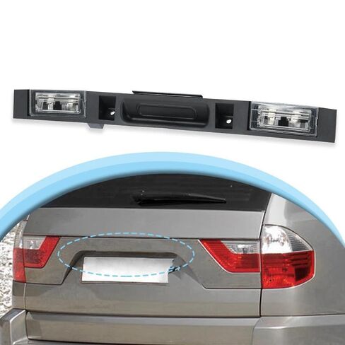 Car Tailgate Lock Handle Switch Touring Boot Trunk Lid Rear Handle with Key Button for BMW E83 X3 2004-2010 Car Tailgate Switch Assembly 51133403611 in Saudi Arabia