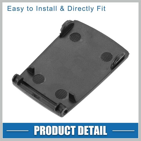 Rear Child Seat Anchor ISOFix Cover 52207319687 52207319686 for BMW 1 Series E81 E82 F20 F21 Black Replacement Car Parts in Saudi Arabia