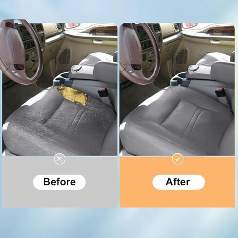 SecosAutoparts Front Driver Side Bottom Replacement Microfiber Leather Seat Cover #2 Medium Graphite Gray Compatible with Ford Excursion XLT Limited 2000 2001 in Saudi Arabia