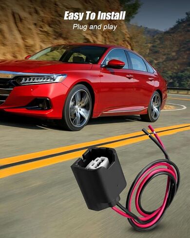 2-Pin LED ABS Wheel Speed Sensor Connector Fit for Honda Accord Honda CR-V Civic 2012-2020, Pigtail Plug Wiring Harness Replace 7283-2090 A12A2 57470-T2F-A01 in Saudi Arabia