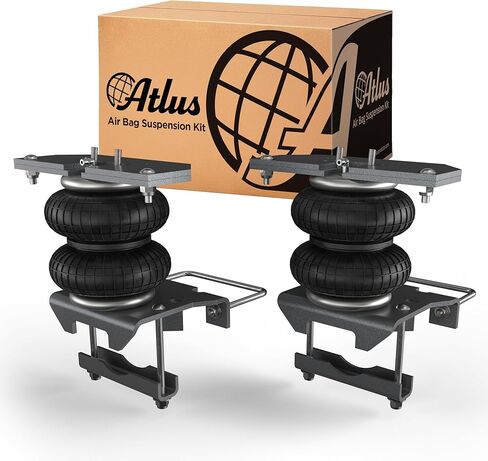 Atlus تم تصميمها بواسطة Air Lift A5000 طقم تعليق الوسادة الهوائية لـ 2003-2013 Ram 2500 4WD، 2003-2018 Ram 3500 4WD SRW & DRW (يستبدل عزم الدوران TR2615AS وFirestone 2615) - AA26150 in Kuwait