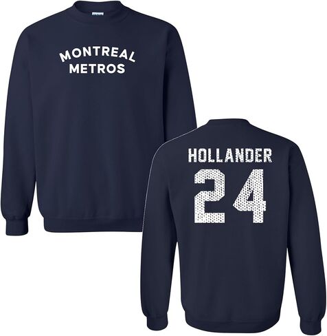 Donkey Tees Montreal Metros Hockey - Hollander 24 Back - Team Cute Pride Soft Sm-5x - Sweatshirt in Kuwait
