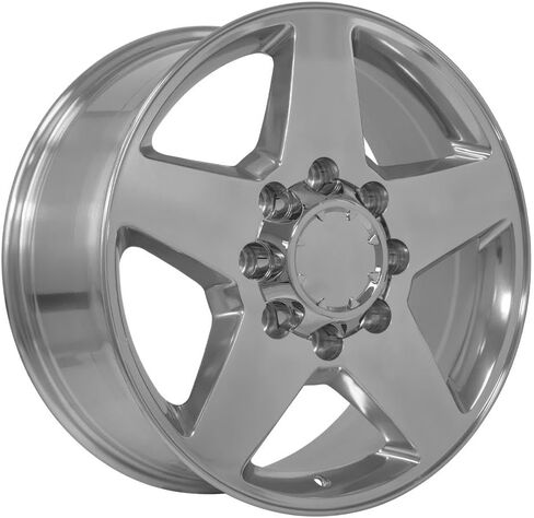 OE Wheels CV91A 20 Inch Rim Fits Silverado 2500/3500 Style 8x165.1 20x8.5 Polished - Hollander 5503 (1) in Saudi Arabia
