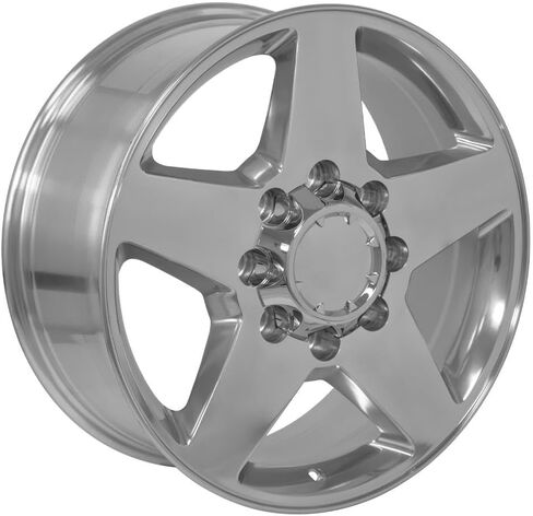 OE Wheels CV91A 20 Inch Rim Fits Silverado 2500/3500 Style 8x165.1 20x8.5 Polished - Hollander 5503 (1) in Saudi Arabia
