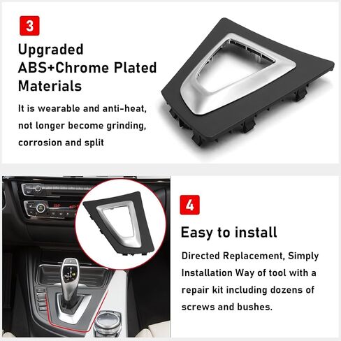 TTCR-II متوافق مع غطاء إطار ناقل الحركة BMW 3 Series 2013-2018 F30 F31 F34 F35، لاستبدال إطار ناقل الحركة BMW 4 Series 2014-2020 F32 F33 F36 51169234131 in Saudi Arabia