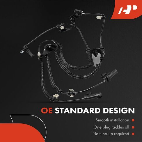 A-Premium Front Left ABS Wheel Speed Sensor Compatible with Chevrolet & GMC Models - Silverado 1500, Sierra 1500, 2019 in Saudi Arabia