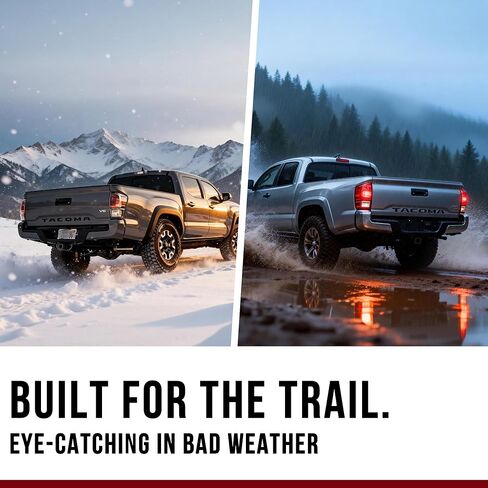 حروف إدراج الباب الخلفي 2016-2023، حروف الباب الخلفي لتاكوما، شارات الباب الخلفي المرتفعة ثلاثية الأبعاد مع لاصق قوي، شعارات بلاستيكية ABS سوداء غير لامعة، ملحقات سهلة التركيب لتاكوما in Kuwait