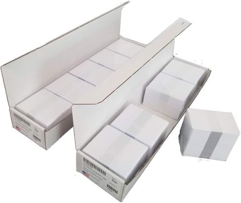 بطاقات Premier PVC CR80 30 مل - جودة الرسم، الكمية. 1000 (10 عبوات من 100) in Saudi Arabia
