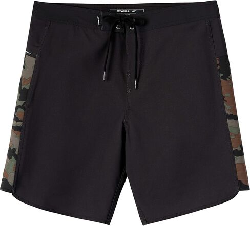 O'NEILL Mens Hyperfreak Tech Panel Swim Trunks with 18 inch Inseam in Saudi Arabia