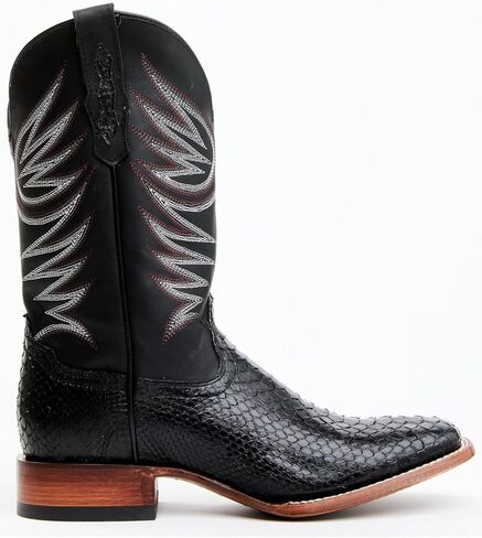 Cody James Men's Matte Python Exotic Western Boot Broad Square Toe - Becjsp22l02 in Saudi Arabia