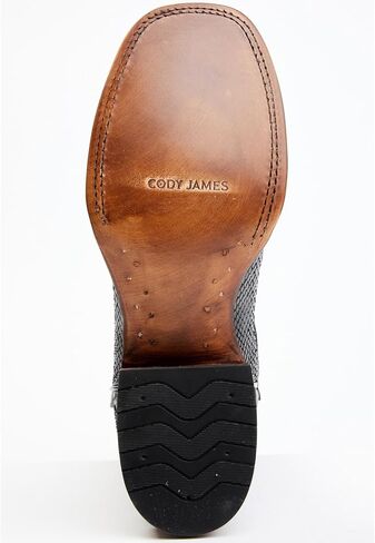 Cody James Men's Matte Python Exotic Western Boot Broad Square Toe - Becjsp22l02 in Saudi Arabia