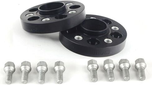 H&R B40556654 مجموعة فاصل العجلات بنظام DRA 40 مم لكل محور نمط 5x112-Hub 66,5mm-حجم الترباس M14x1,5-Audi/Mercedes-Black in Saudi Arabia