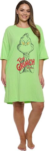 The Grinch Dr. Seuss Womens Sleepshirt One Size and Plus Size in Kuwait