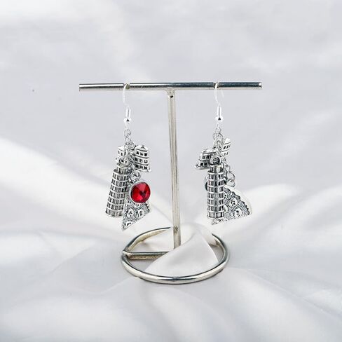 OKEYCH Italy Lover Gift Italy Design Earrings Italy Vacation Trip Jewelry Italian Pride Gift in Saudi Arabia