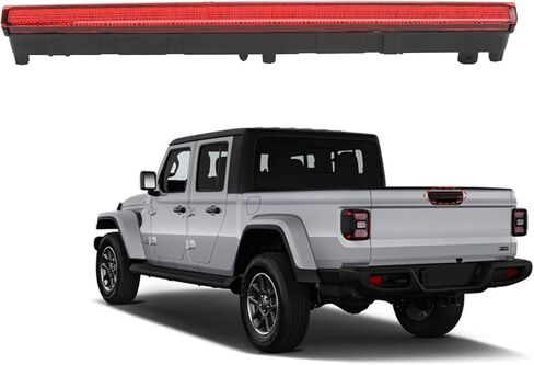923-297 Center High Mount Third Brake Light Compatible with Jeep Gladiator 2020-2025 Replace# 68338388AB 68338388AC in Kuwait