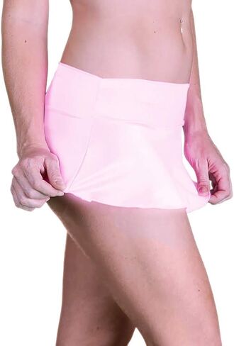 Delicate Illusions Sexy Micro Mini Stretch Standard and Plus Size Dance Short Skirt for Women (Order by Dress Size) in Saudi Arabia